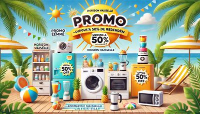 Promo -50% de réduction 