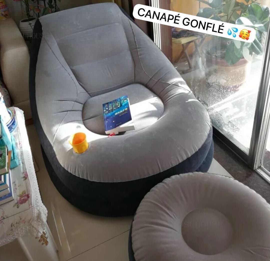 Canapé gonflable GM + pompe offert