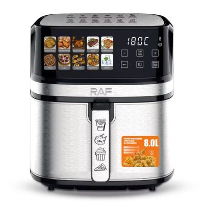 Air fryer 8L RAF écran contrôle