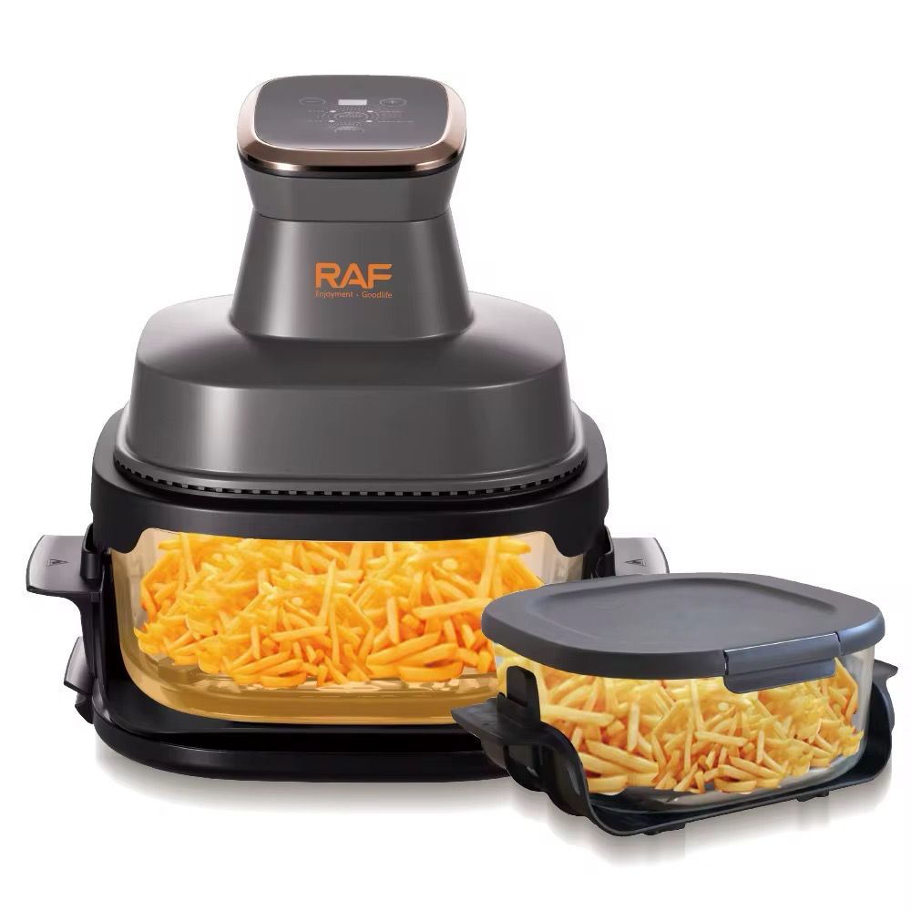 Friteuse à air RAF 1500W 4.OL multifonction 2 en 1