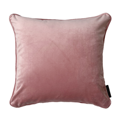 Velvet Plain Pink Kissen