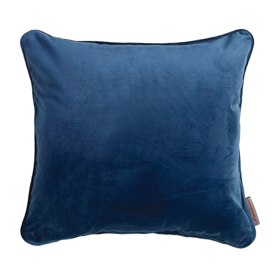 Velvet Plain Blue