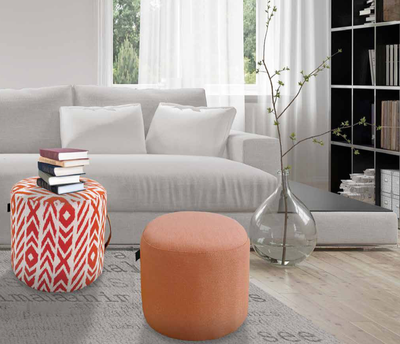 Pouf ⌀ 45 cm &amp; ⌀ 70 cm