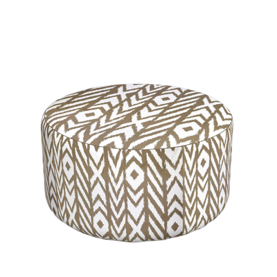 Hemp Fire Island Pouf