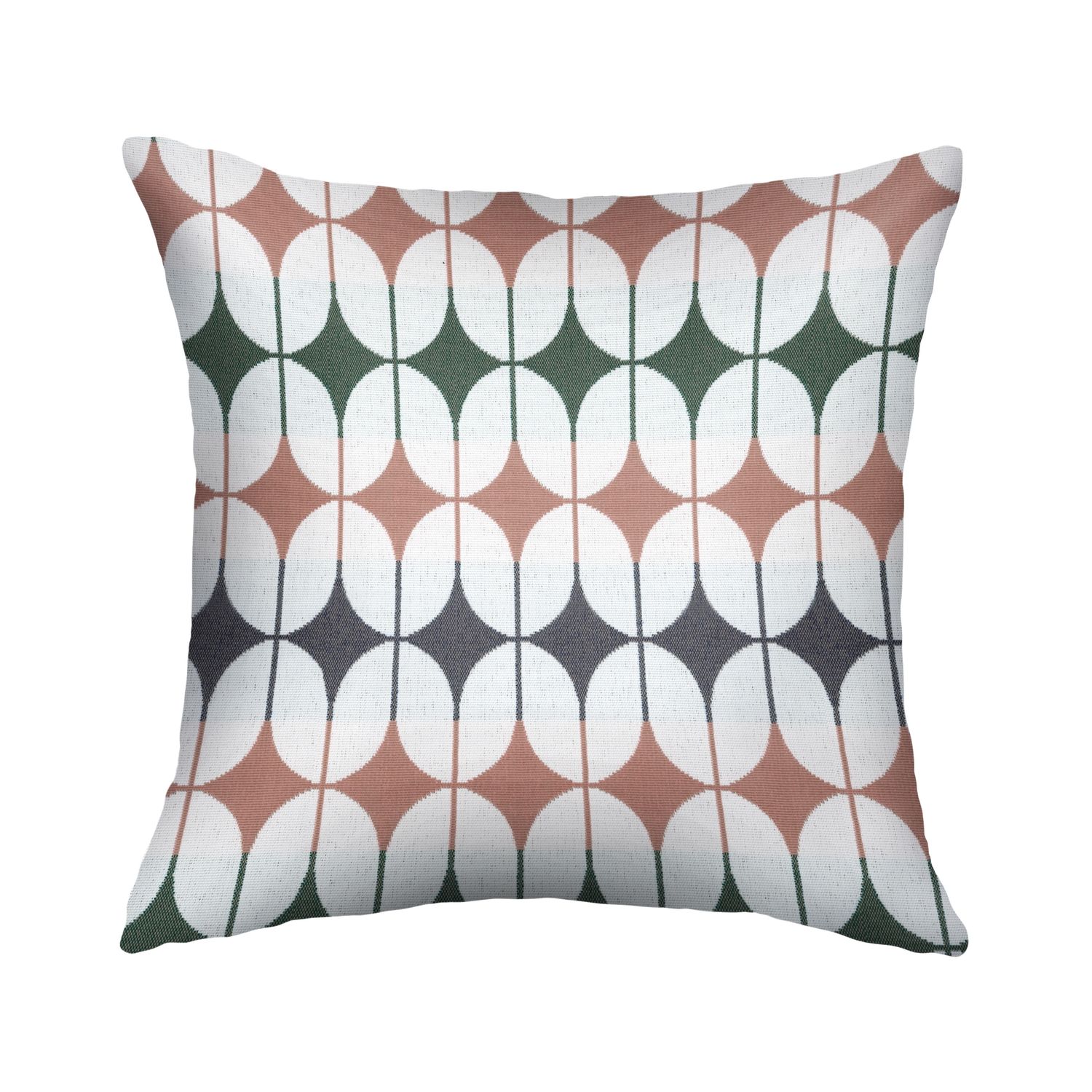 Aqua Green Woodland Kissen