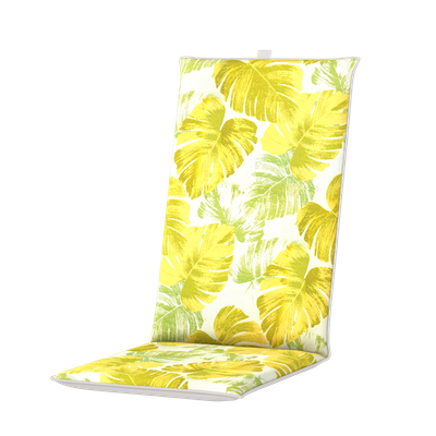 Lime Monstera High Back