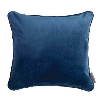 Velvet Plain Blue Kissen