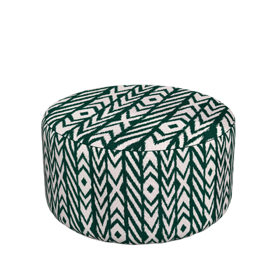 Jade Fire Island Pouf