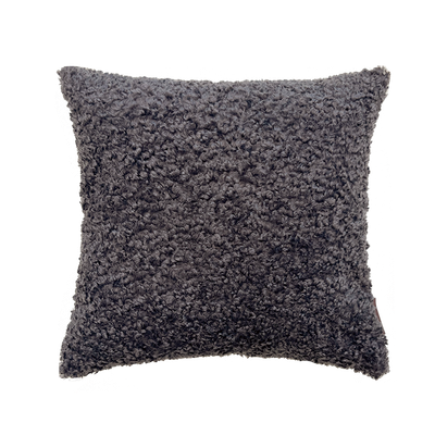 Teddy Wool Grey Kissen