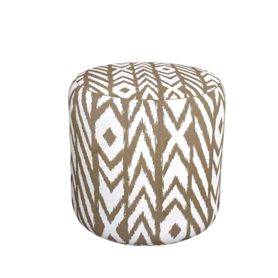 Hemp Fire Island Pouf