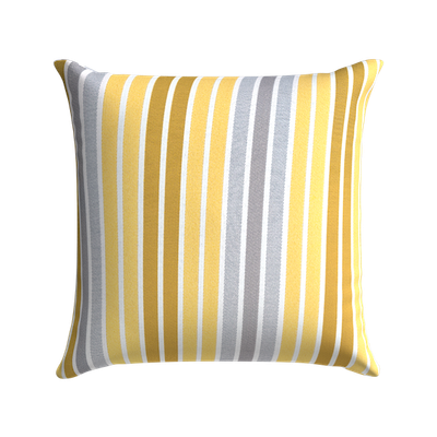 Citron Parker Stripe Kissen