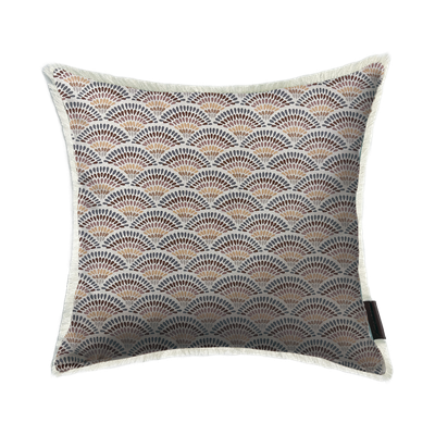 Graphic Pattern Brown Kissen