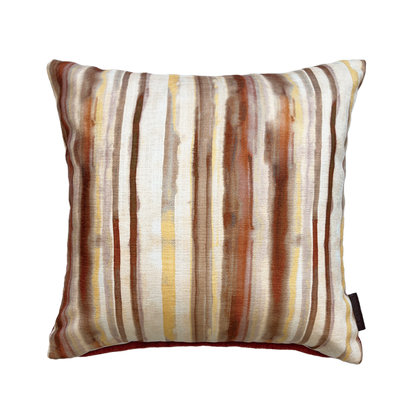 Joy Stripe Red Kissen