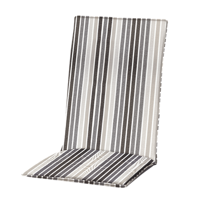 Charcoal Parker Stripe High Back