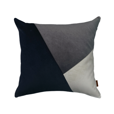 Velvet Geometric Stone Kissen