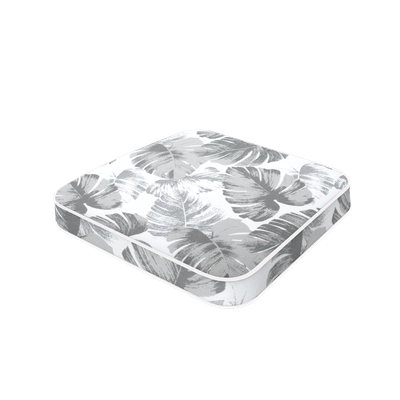 Stone Monstera Seat Cushion
