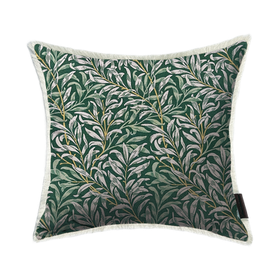 Graphic Elegant Leaf Kissen