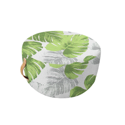 Celery Monstera Pouf