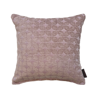 Jacquard Chenille Pink Kissen