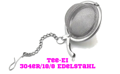 Tee Ei aus rostfreien Edelstahl für losen Tee