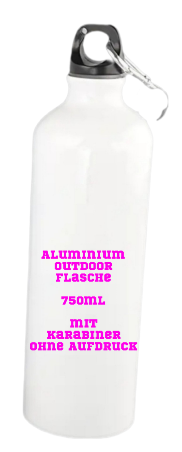 Outdoor Alu-Flasche 750ml - ohne Aufdruck
