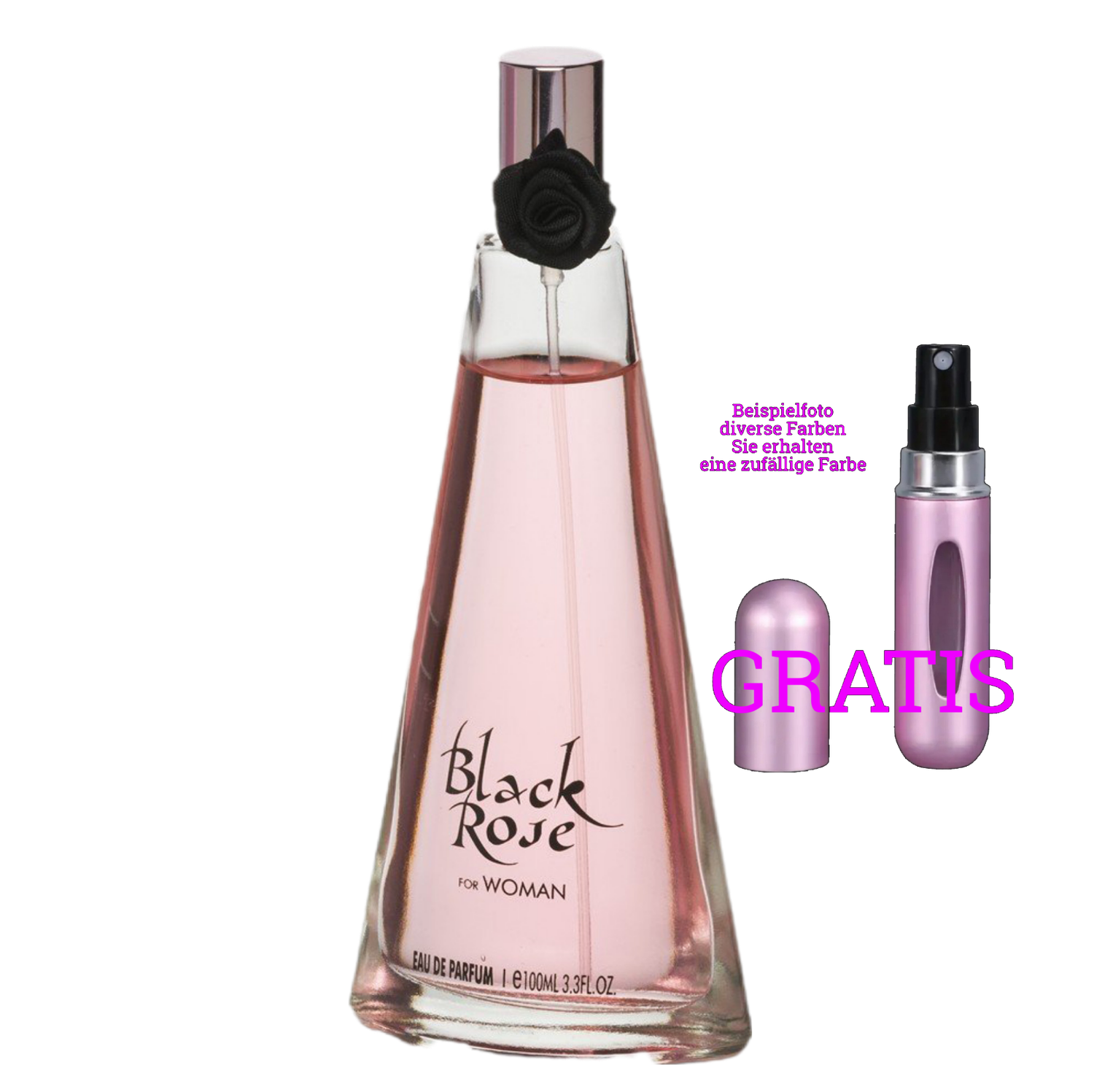 Black Rose Eau de Parfum 100ml mit GRATIS Zubehör