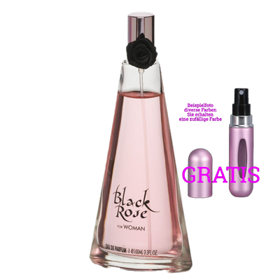 Black Rose Eau de Parfum 100ml mit GRATIS Zubehör