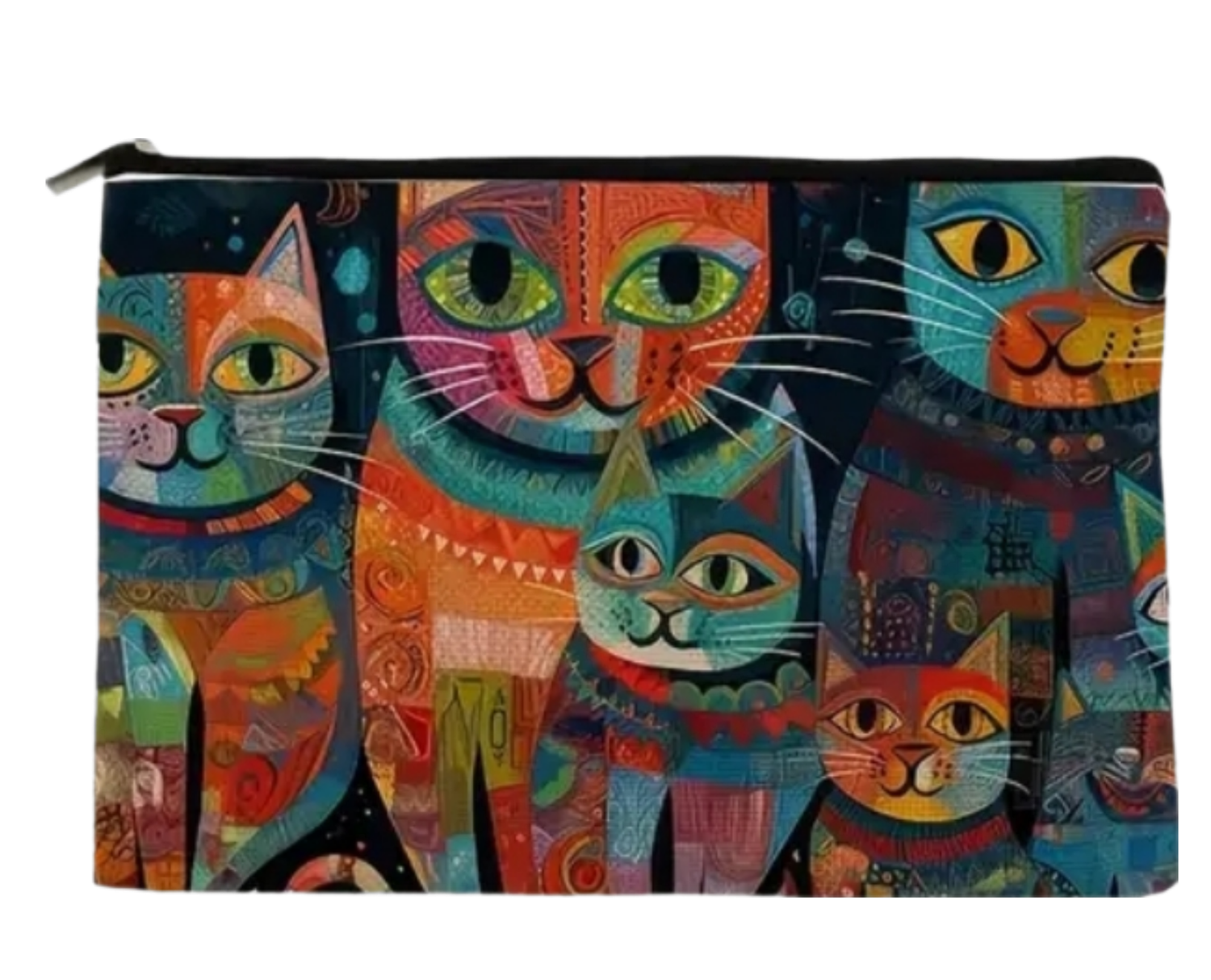 Kulturbeutel - Kunst - Katzen