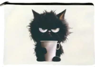 Kulturbeutel - Grummel Katze