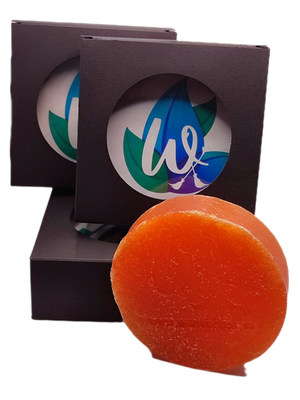 Schwammseife - Harmonie - Ringelblume Orange - Peeling &amp; Reinigung