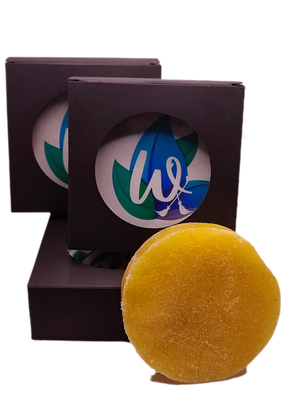 Schwammseife - Tropische Oase - Mango - Peeling &amp; Reinigung