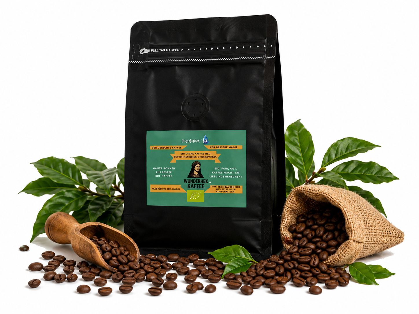 Der gerechte Wunderhex BIO-Kaffee – Milde Röstung
