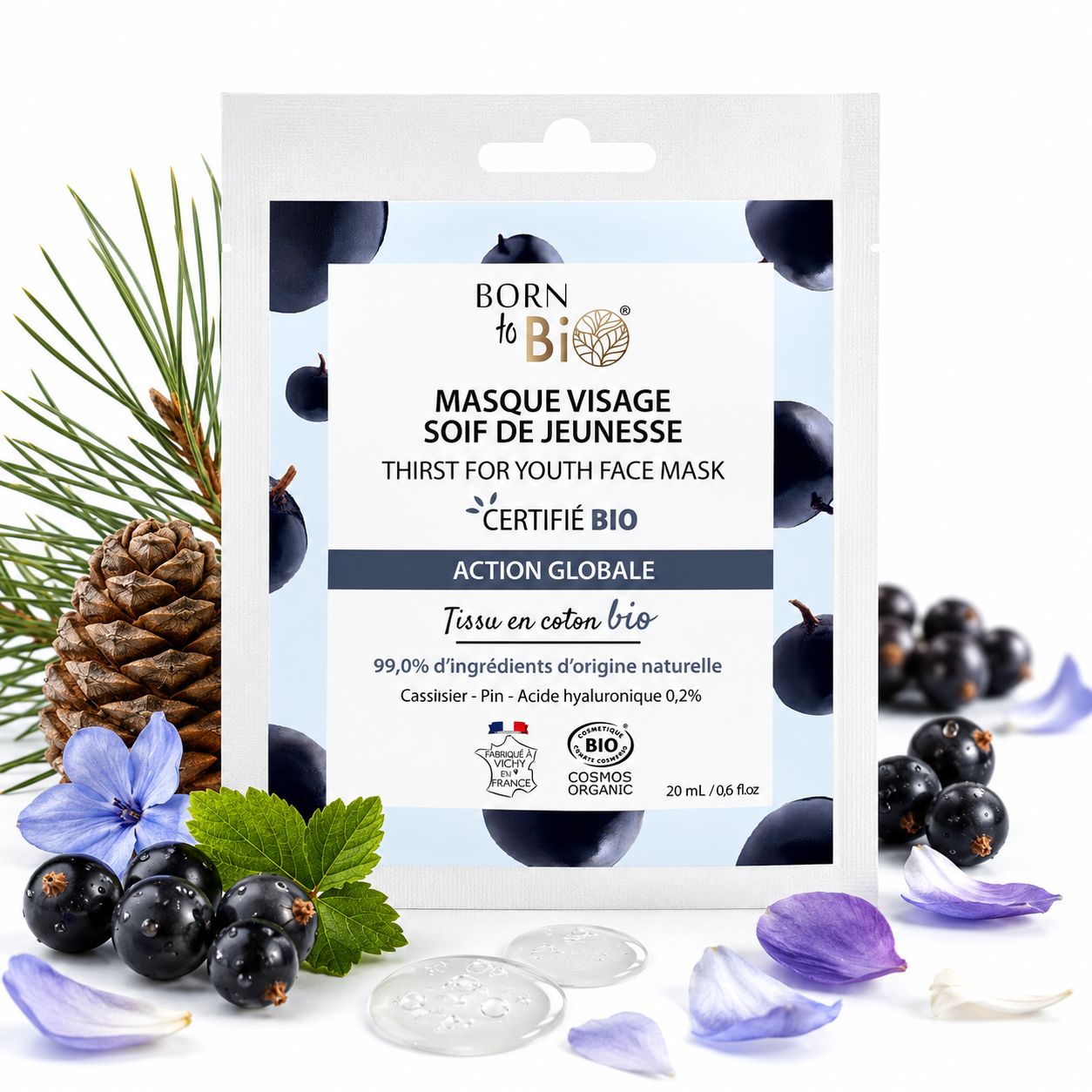 COSMOS ORGANIC Thirst for Youth Gesichtsmaske