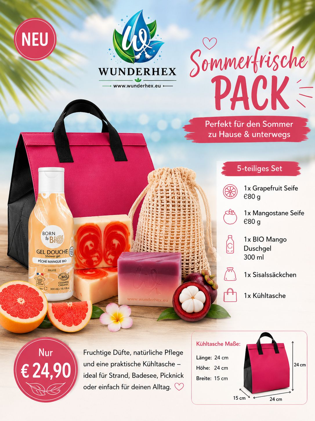 Sommerfrische Pack – Der Sommer zum Mitnehmen ☀️🌴