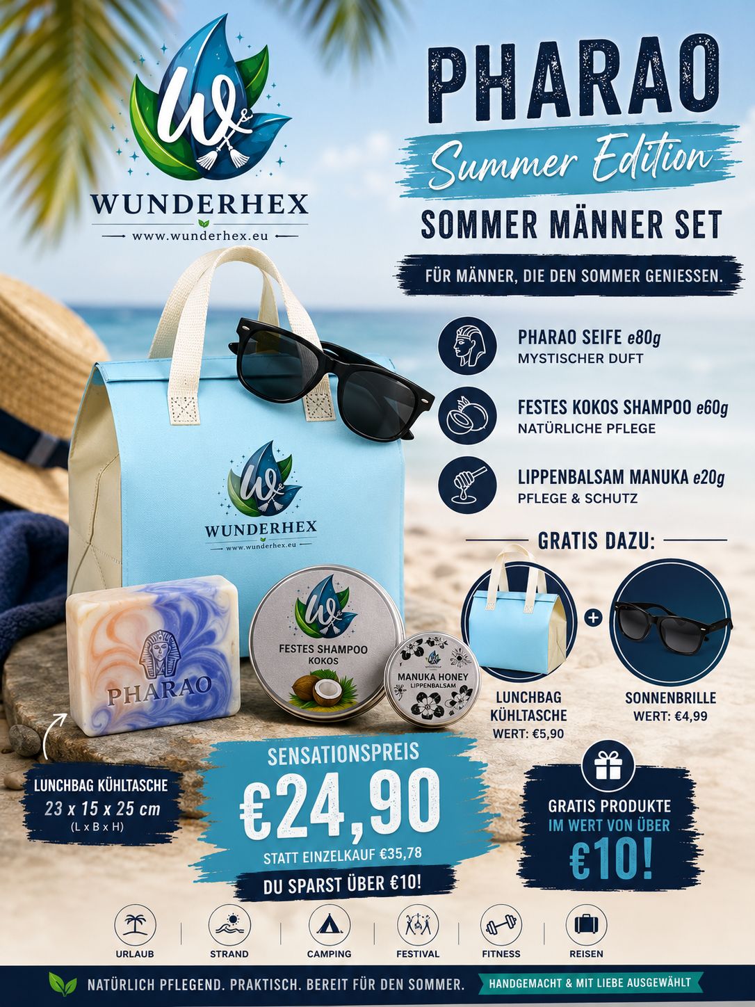 PHARAO Summer Edition – Sommerglanz für Männer 🏖️😎☀️