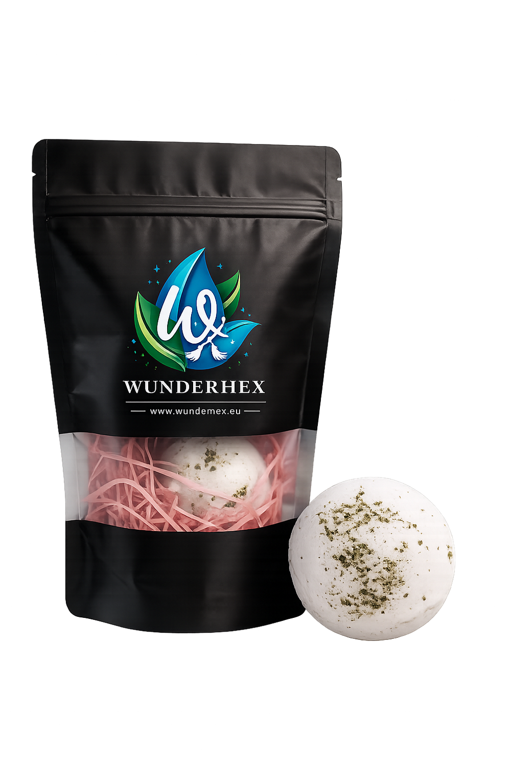 Himalaya-Salz Badebombe „DETOX“ - Handgefertigt