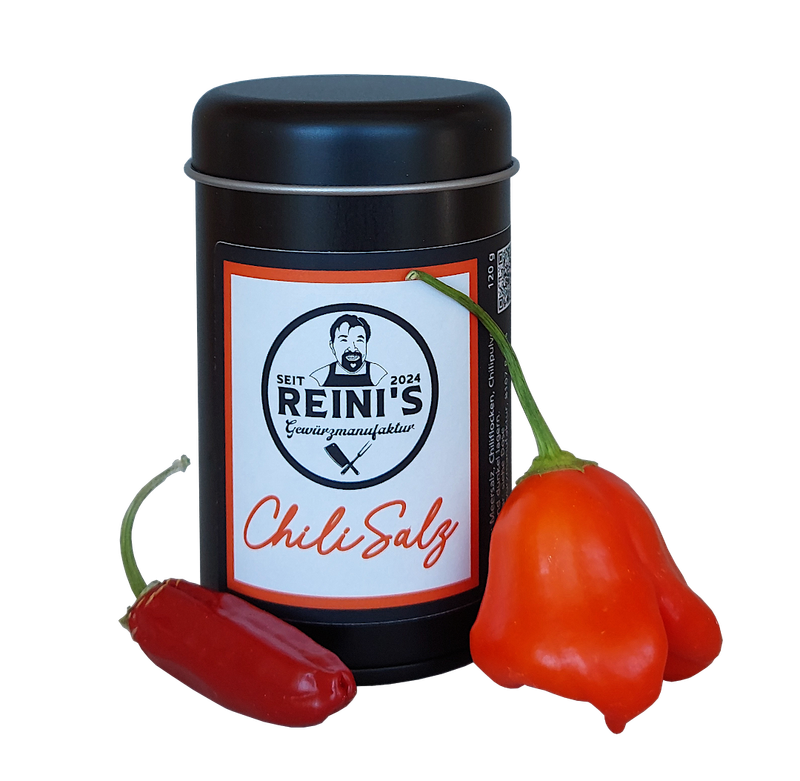REINI&#39;S ChiliSalz - scharfes Salz mit Carolina Reaper