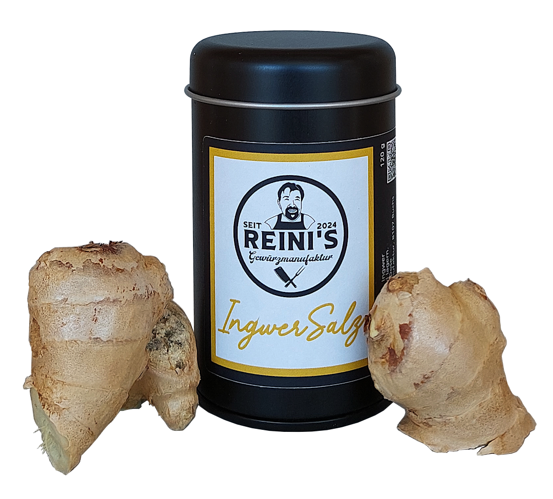 REINI’S IngwerSalz - gesundes Gewürz mit Ingwer