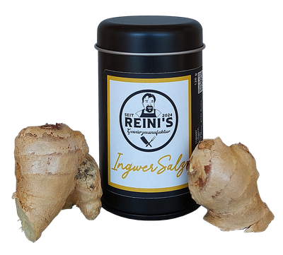 REINI’S IngwerSalz - gesundes Gewürz mit Ingwer