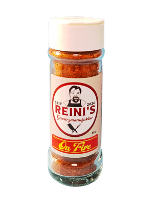 REINI&#39;S &quot;On Fire&quot;  in der Streudose