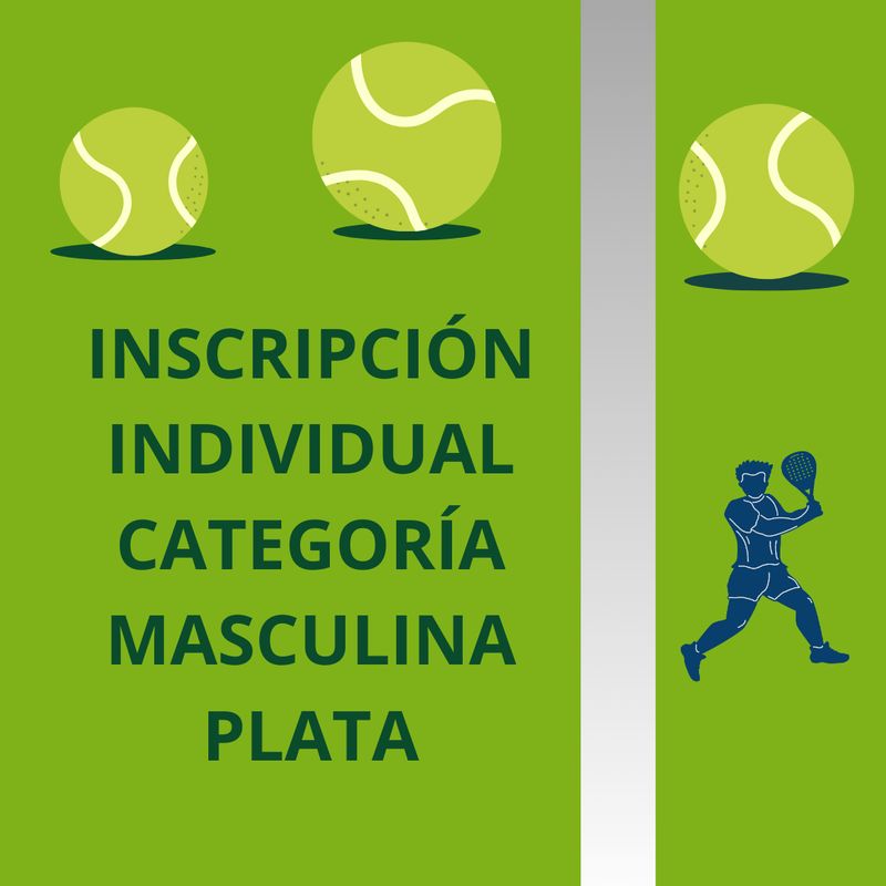 Masculino Individual PLATA