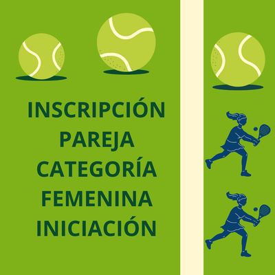 Femenino Pareja INICIACIÓN
