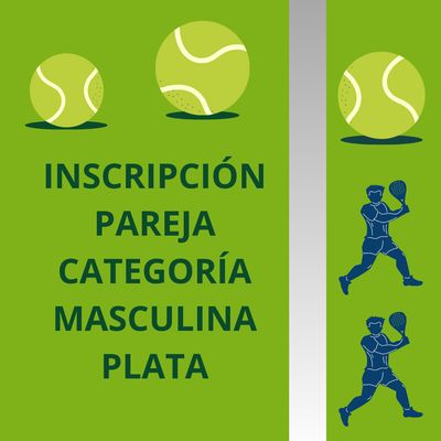 Masculino Pareja PLATA