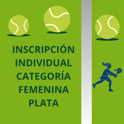 Femenino Individual PLATA