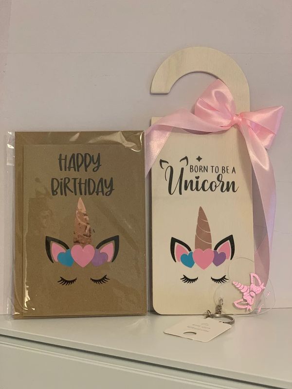 Unicorn Birthday Gift Set