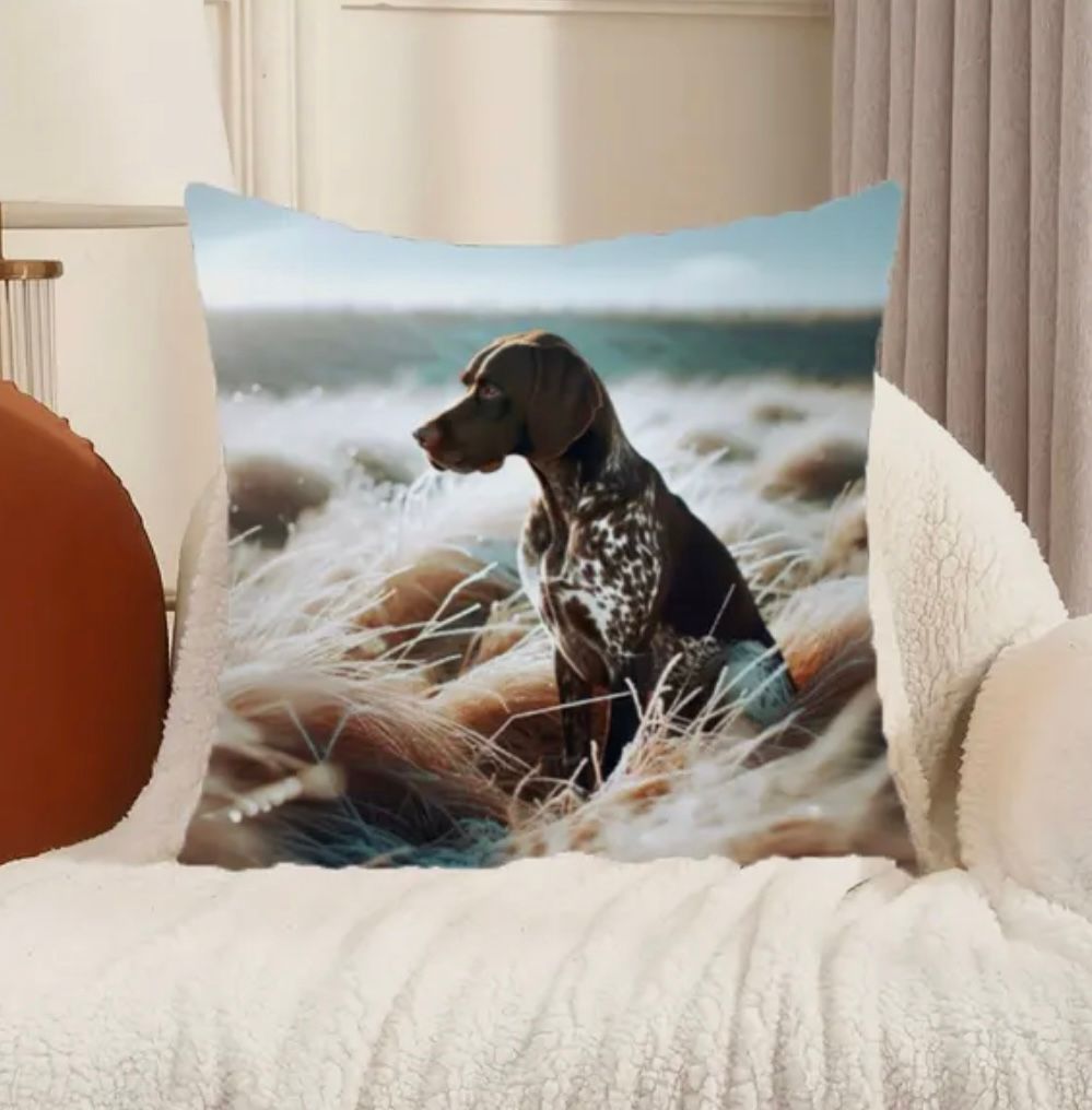 Cushion Cover Dog Command