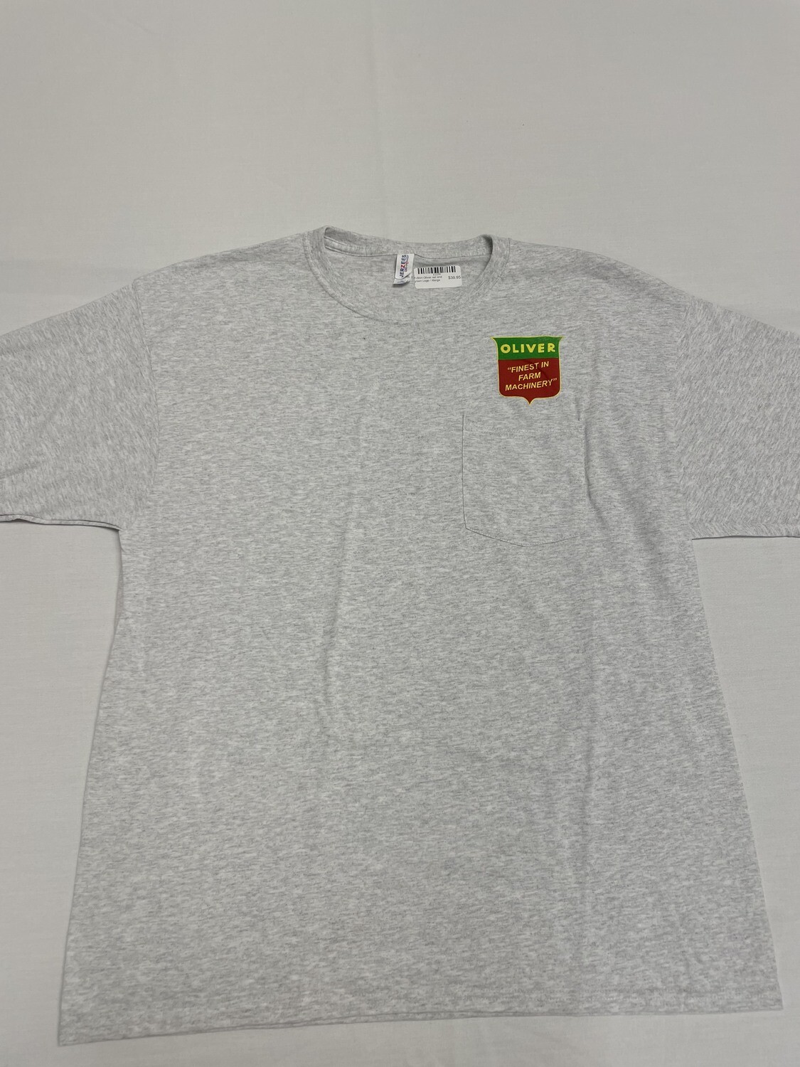 T-Shirt Oliver red and green Logo