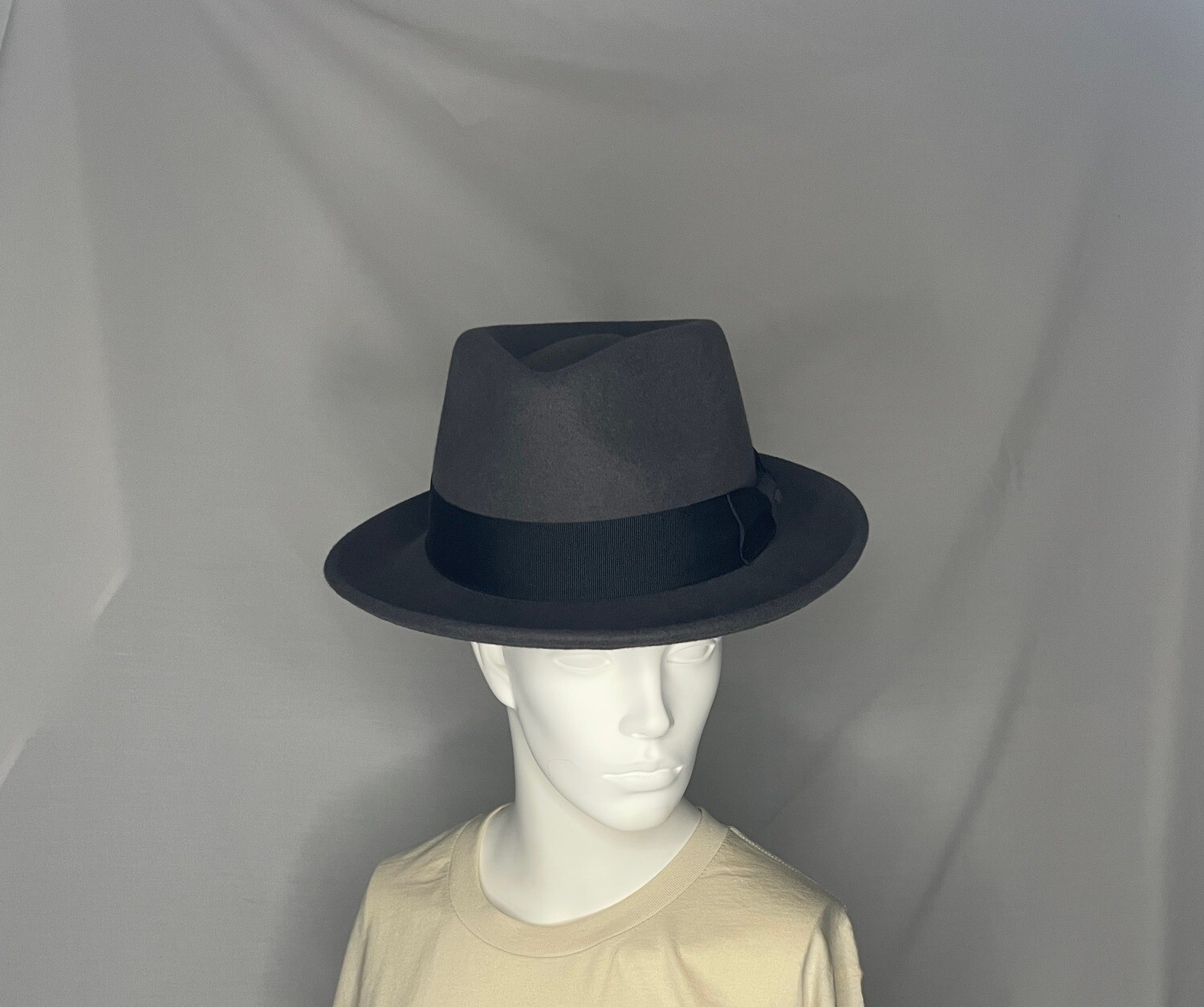 Wool Felt Fedora -- Large