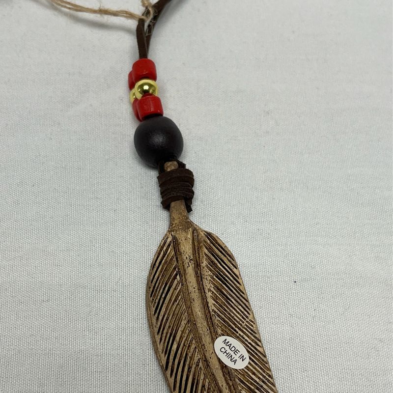 Necklace - Feather