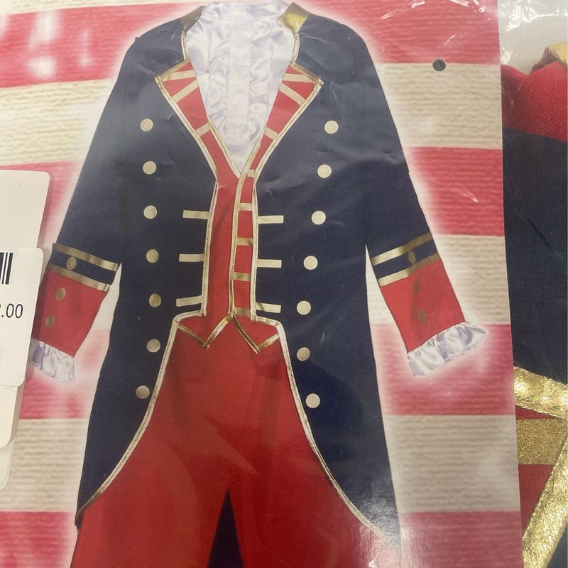 Colonial Boys Costume Large